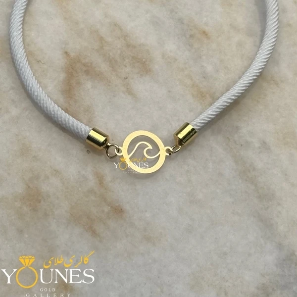 دستبند موج طلا لیزری